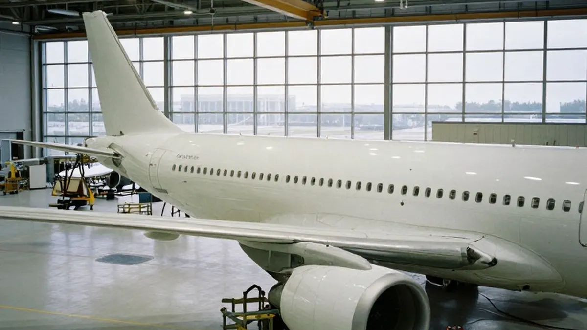 Illustration for: Boeing Shares Sink 10% After Company Pushes Back Cash Flow Targets