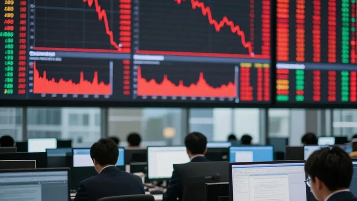 Illustration for: Israeli Markets Slide as Election Results Point to Political Deadlock