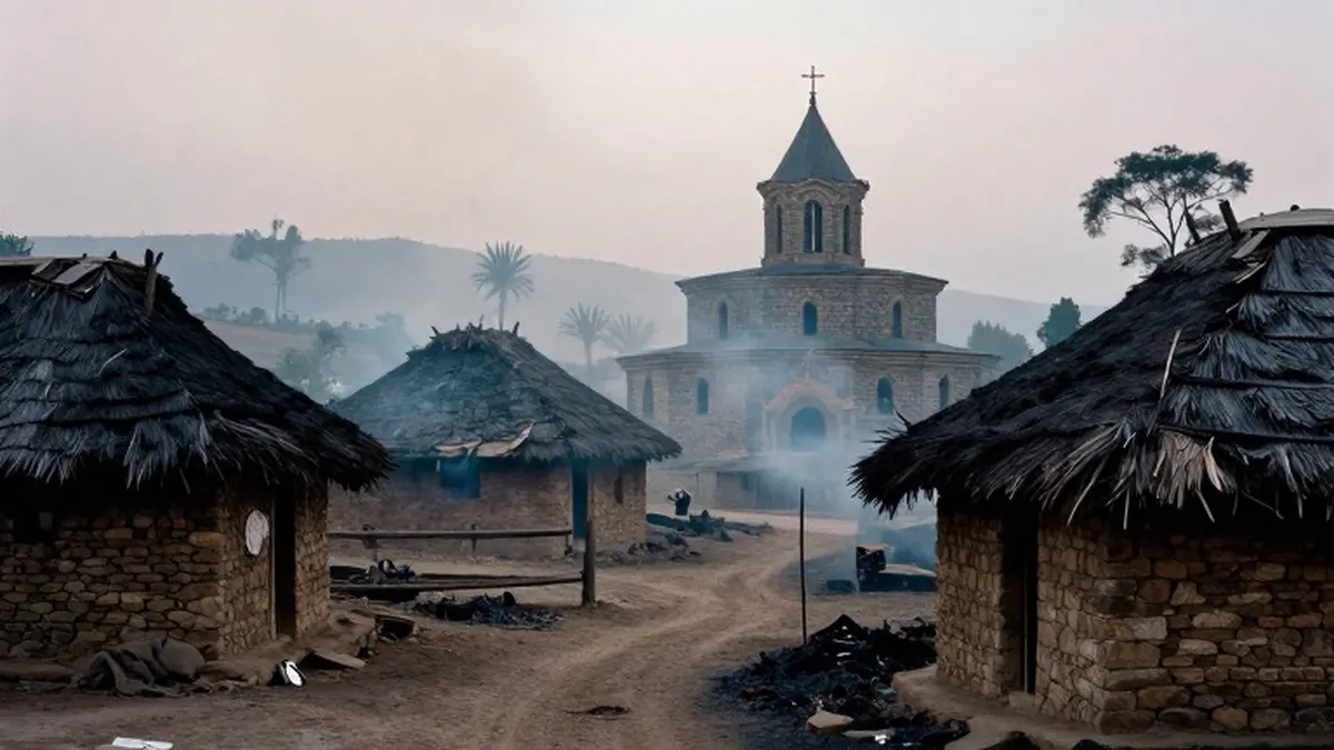 Illustration for: More Than 60 Orthodox Christians Reported Killed in Attacks in Ethiopia's Oromia Region