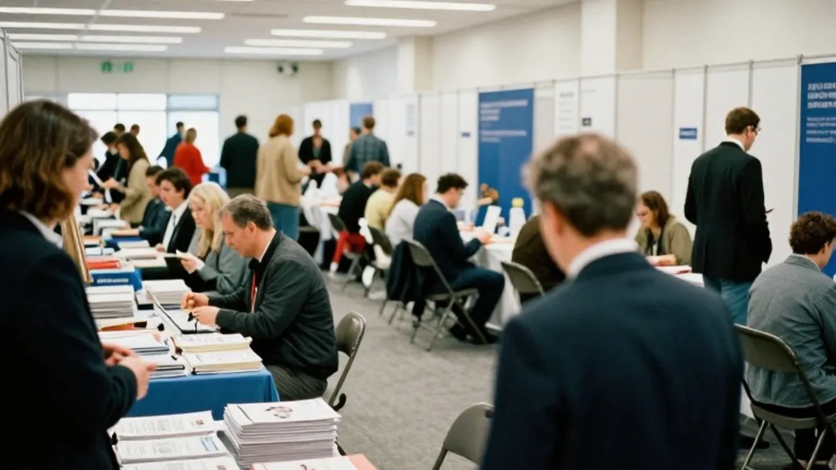 Illustration for: Israel Courts British Doctors at London Job Fair as Physician Exodus Deepens