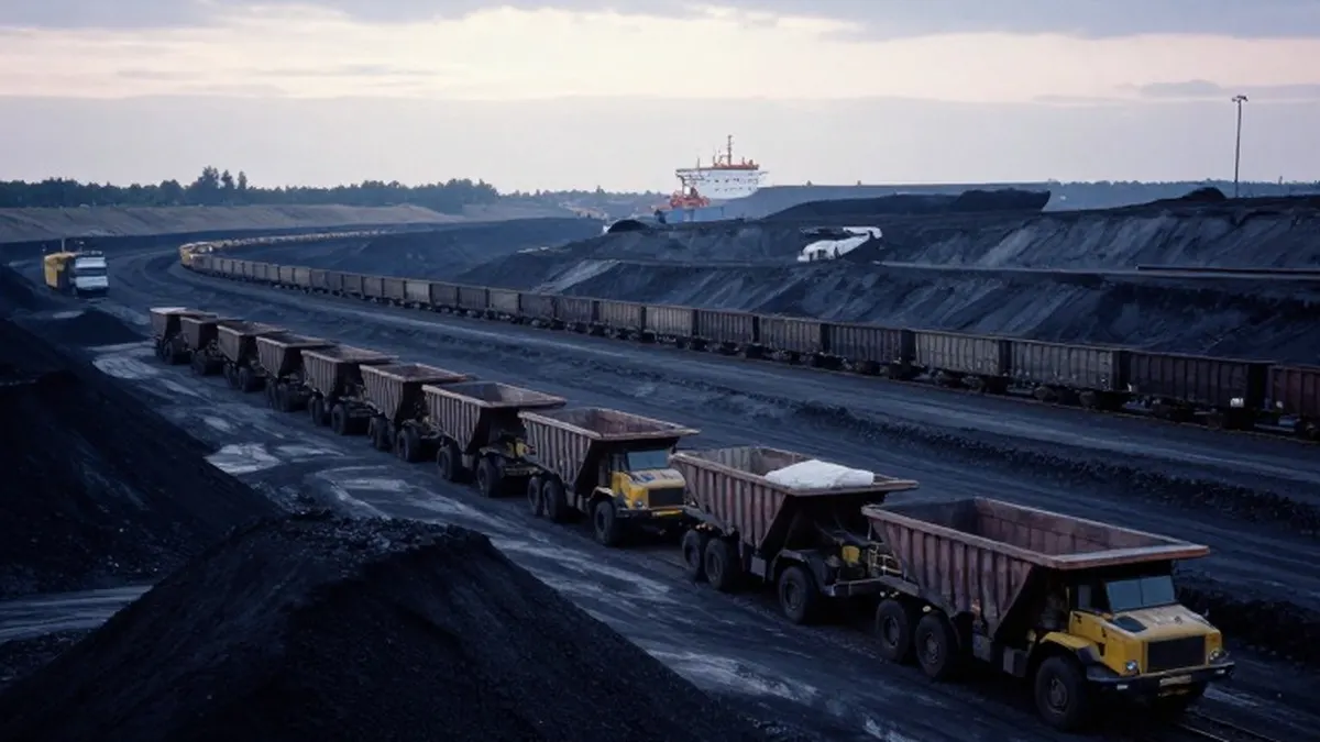Illustration for: Russia Slips to Fourth Among Top Thermal Coal Exporters as Shipments Drop 18.6%