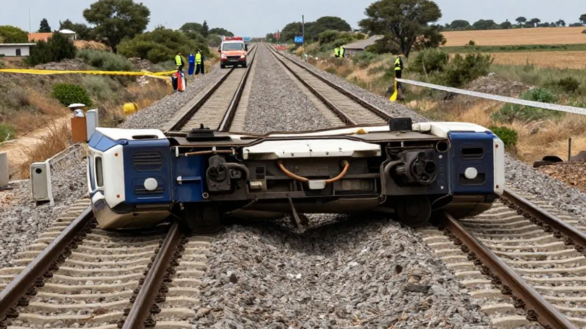 Illustration for: Second deadly train collision in nine months raises safety questions for Spain's high-speed network