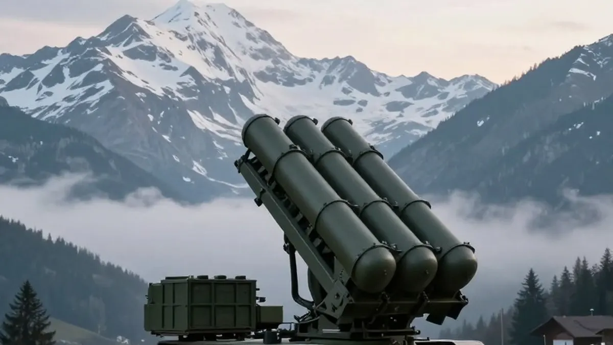 Illustration for: Switzerland Narrows Air Defense Choice to Barak MX or SAMP/T NG