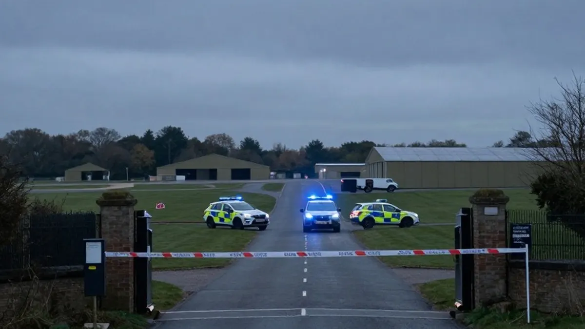 Illustration for: Two London Men Charged Over Security Incident Near RAF Fairford Air Base